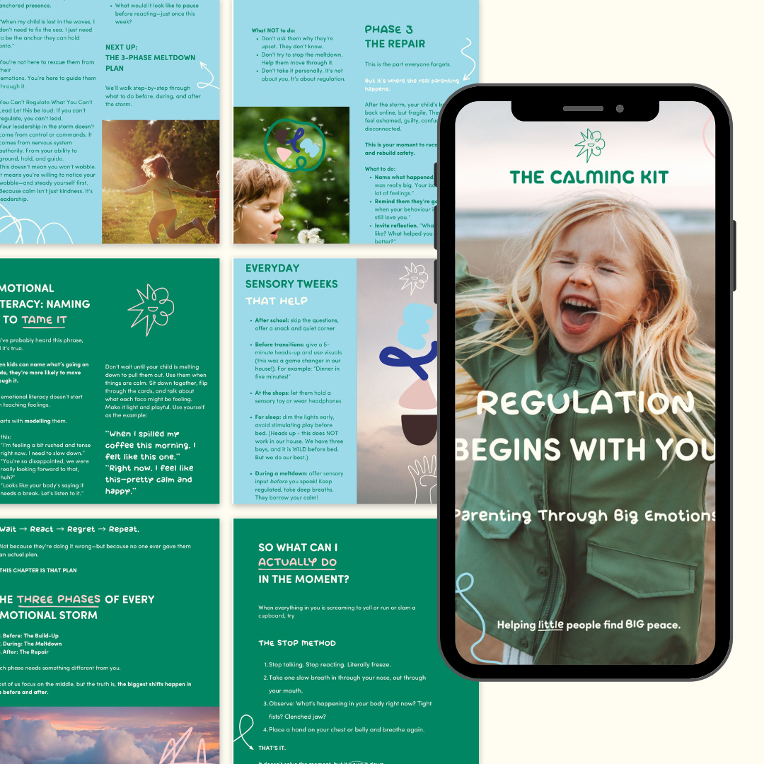 Regulation Begins With You: Parenting Through Big Emotions